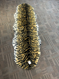 SuperSoft Tiger Print Imitation Fur Runner Mat