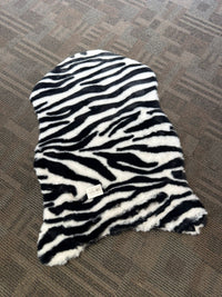 Thumbnail for SuperSoft Zebra Skin Imitation Fur Skin/Rug