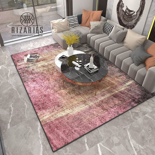 Pink Lines Centerpiece (Rug)