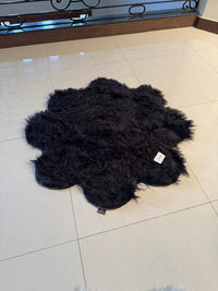 Thumbnail for SuperSoft Imitation Faux Rabbit Fur Flower Mat