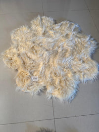 Thumbnail for SuperSoft Imitation Faux Rabbit Fur Flower Mat