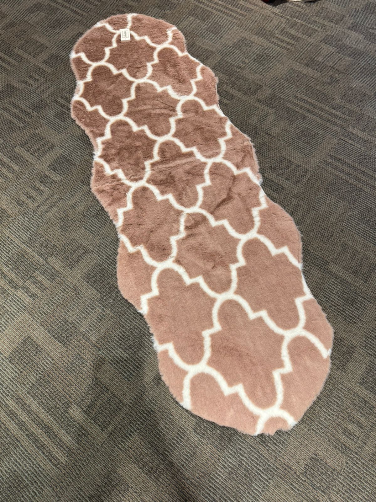 SuperSoft Moroccan Luxe Imitation Fur Runner Mat