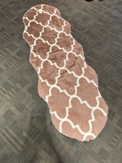 SuperSoft Moroccan Luxe Imitation Fur Runner Mat
