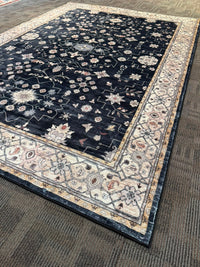 Supersoft Traditional Floral Centerpiece (Rug)