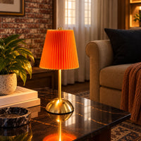 Orange Glow Desk Lamp