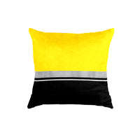 Thumbnail for SuperSoft Grey Black Abstract Throw Cushion