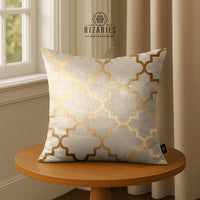 Thumbnail for SuperSoft Beige Big Quatrefoil