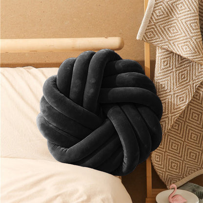 Soft Big Knotted Cushion 33 CM