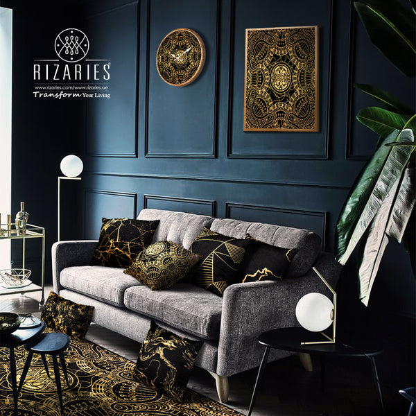 Black Gold Geometric