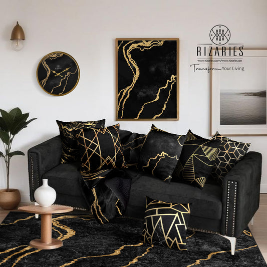 New Black Gold Abstract Bundle of 10 (READ DESCRIPTION)