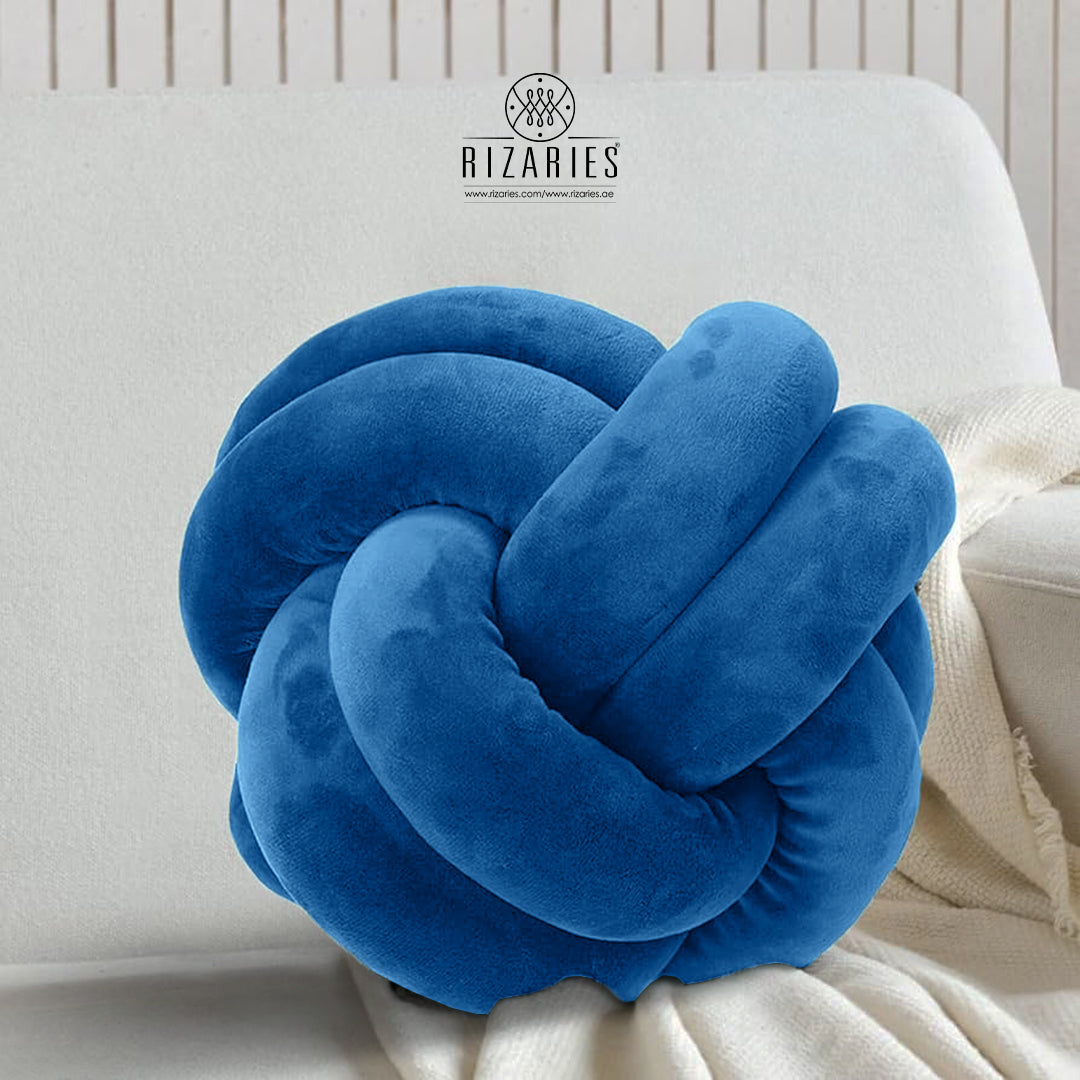 Soft Small Knotted Cushion 23 cm