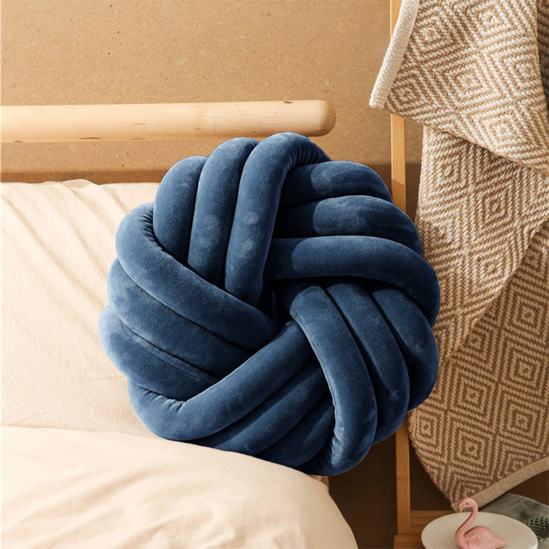 Soft Big Knotted Cushion 33 CM