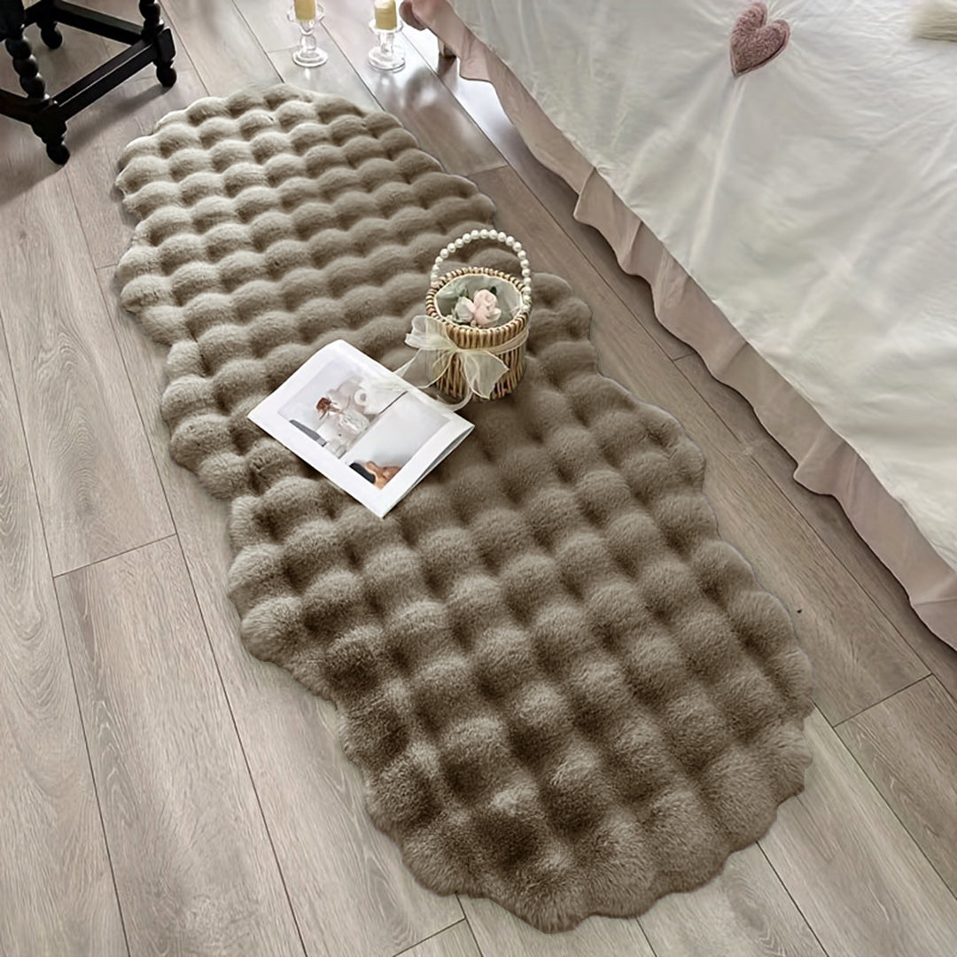 SuperSoft Box Style Fur Runner Mat