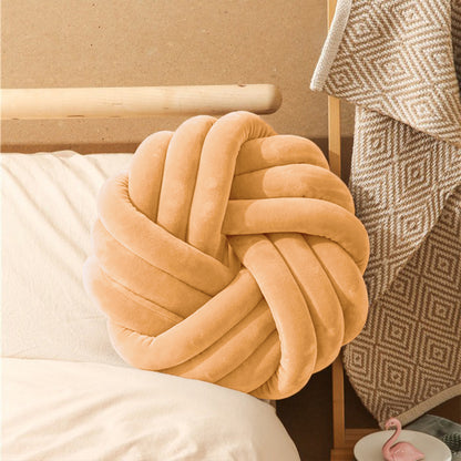 Soft Big Knotted Cushion 33 CM