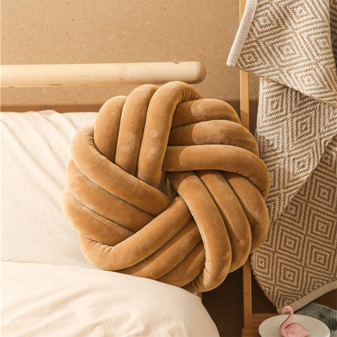 Soft Big Knotted Cushion 33 CM