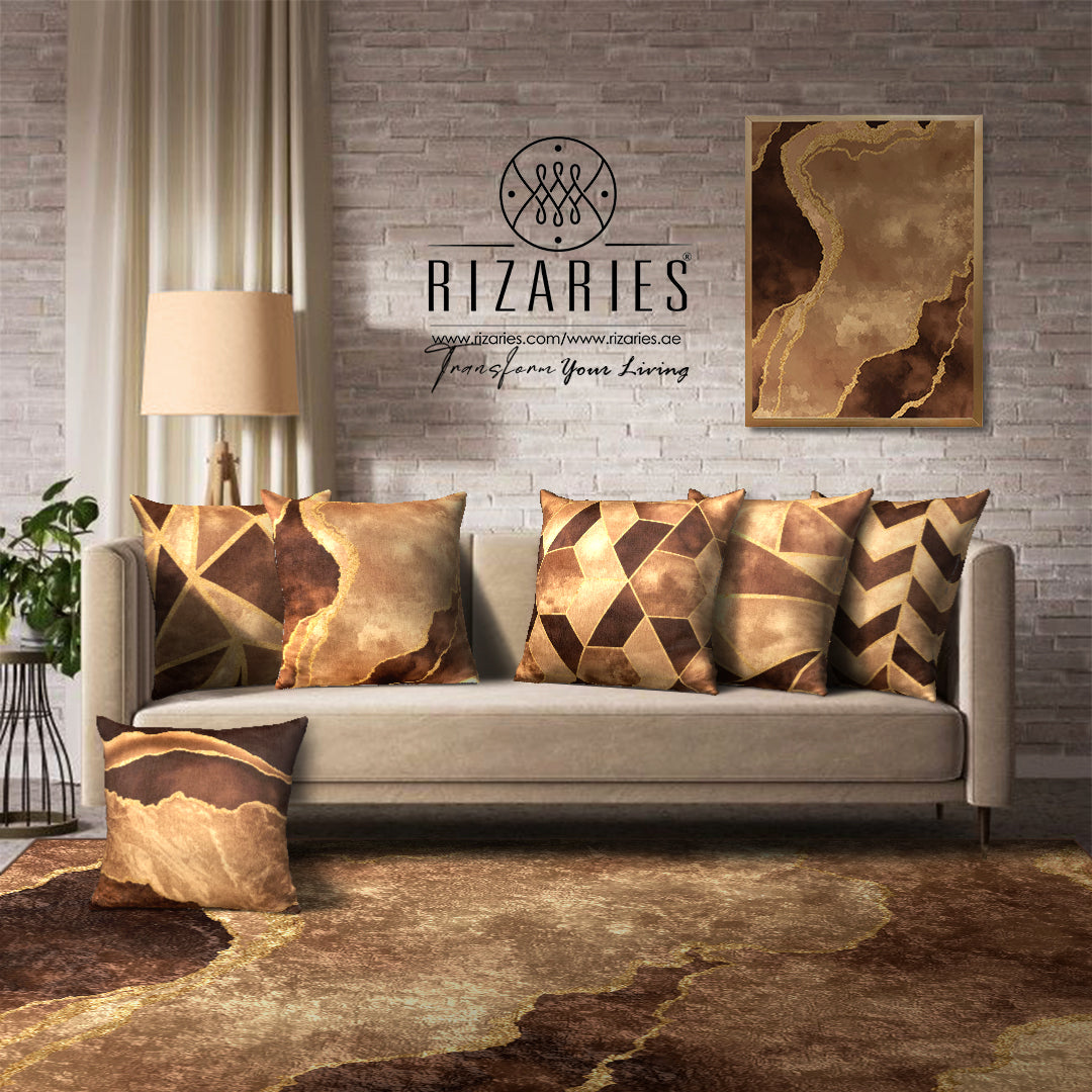 Copper Gold Abstract Bundle of 8 (READ DESCRIPTION)