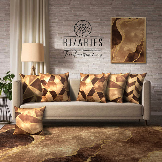 Copper Gold Abstract Bundle of 8 (READ DESCRIPTION)