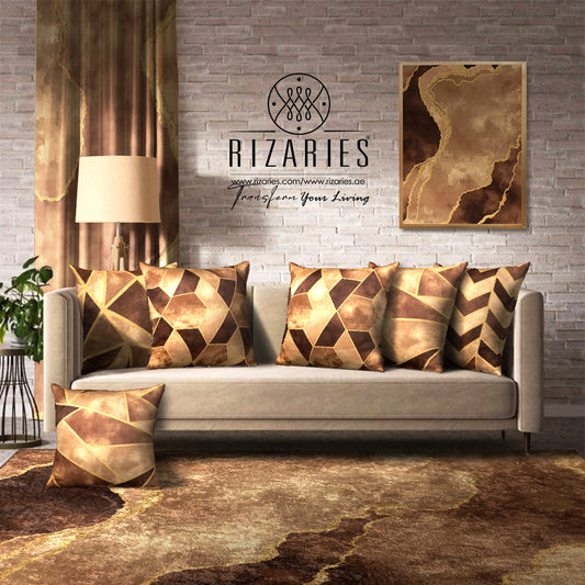 Copper Gold Abstract Bundle of 9 (READ DESCRIPTION)