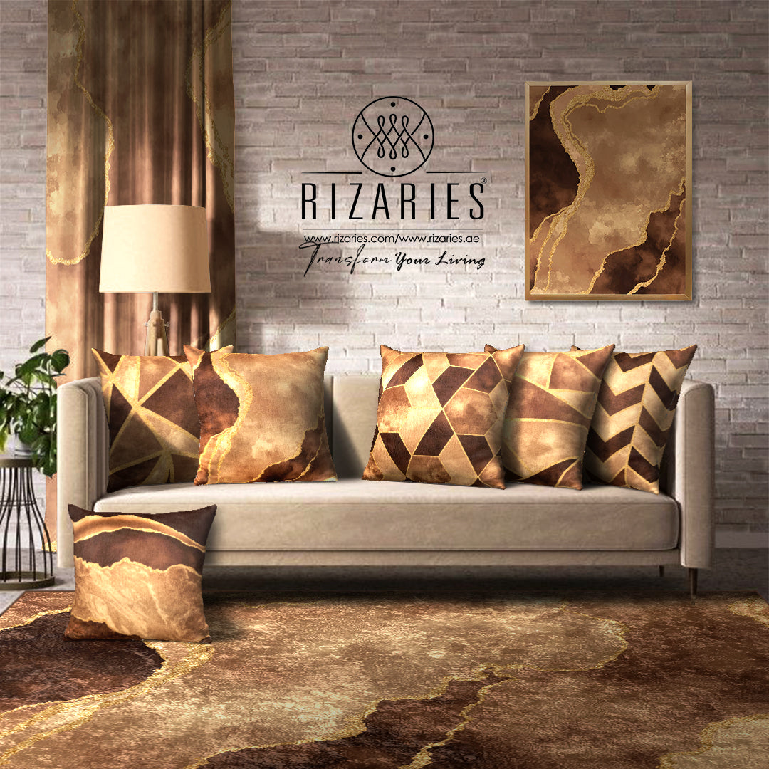 Copper Gold Abstract Bundle of 9 (READ DESCRIPTION)