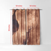 Thumbnail for Copper Gold Abstract Curtains