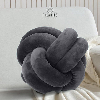 Soft Small Knotted Cushion 23 cm