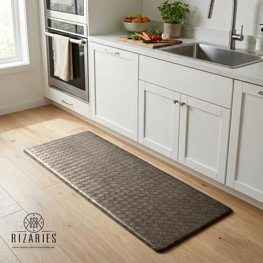 Diamond Embossed Kitchen Mat