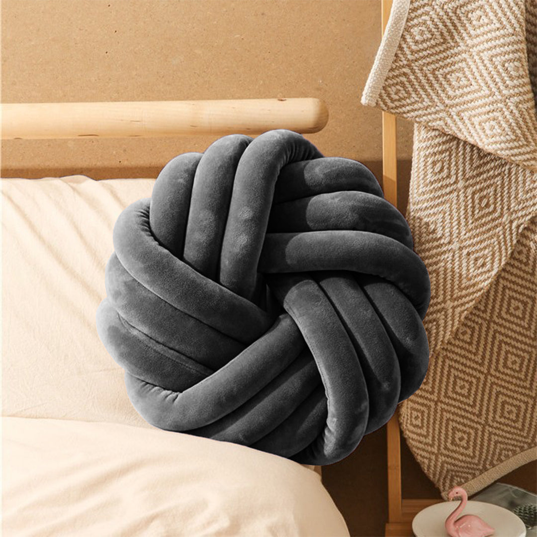 Soft Big Knotted Cushion 33 CM