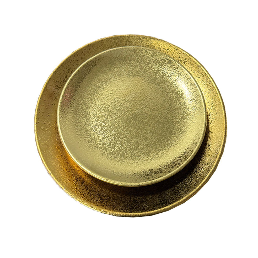 Full Gold Porcelain Plate