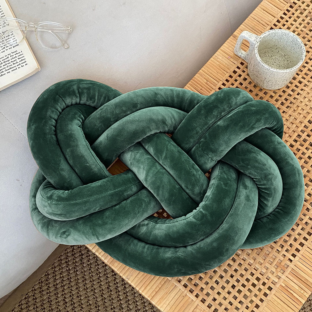 Soft Big Knotted Cushion 30x45 CM