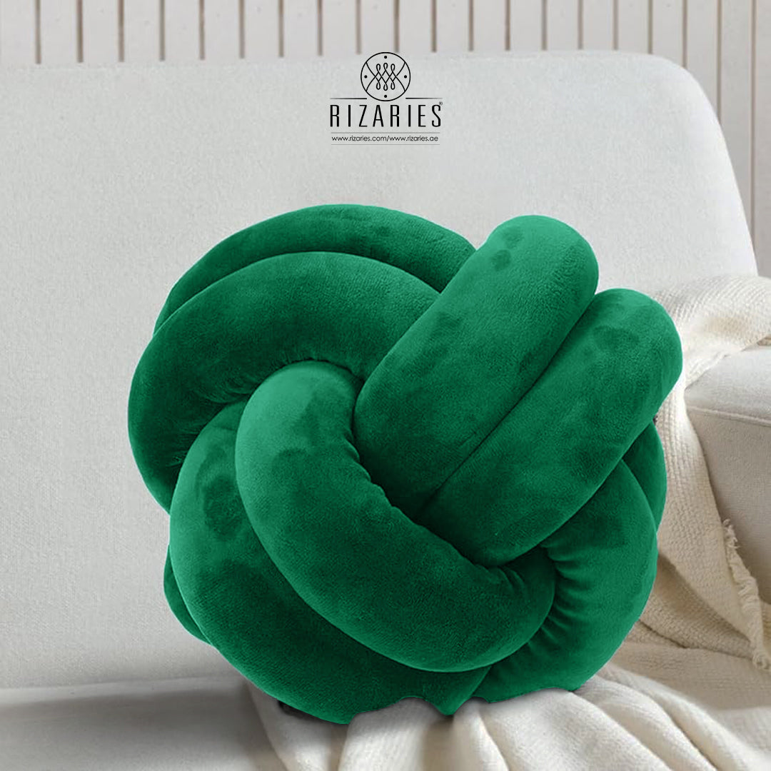 Soft Small Knotted Cushion 23 cm