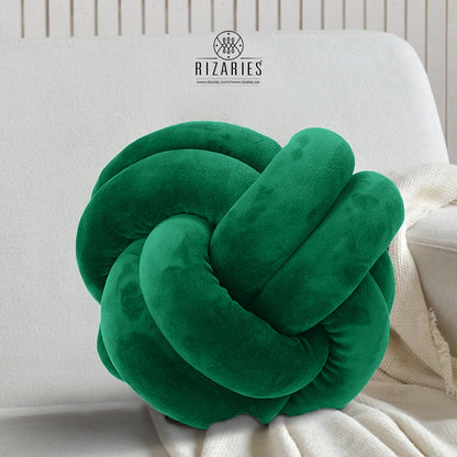 Soft Small Knotted Cushion 23 cm