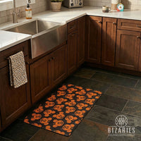Thumbnail for Pumpkin Pattern Kitchen Mat