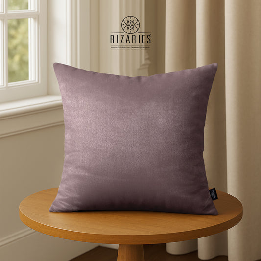 SuperSoft Plain Mist Pink Throw Cushion