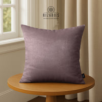 Thumbnail for SuperSoft Plain Mist Pink Throw Cushion