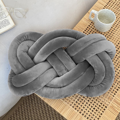 Soft Big Knotted Cushion 30x45 CM