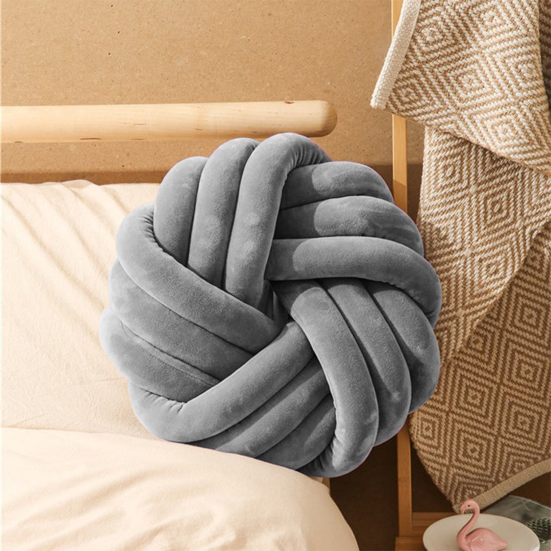 Soft Big Knotted Cushion 33 CM