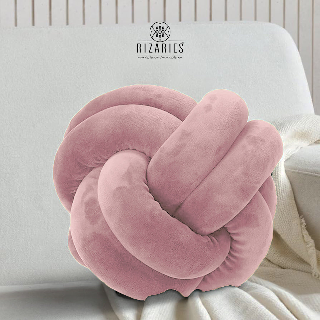 Soft Small Knotted Cushion 23 cm