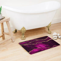Thumbnail for Supersoft Purple & Gold Abstract Door Mat