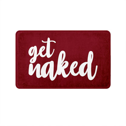 Supersoft Burgundy Get Nak Door Mat