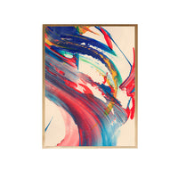 Thumbnail for Color Wave Handmade Painting