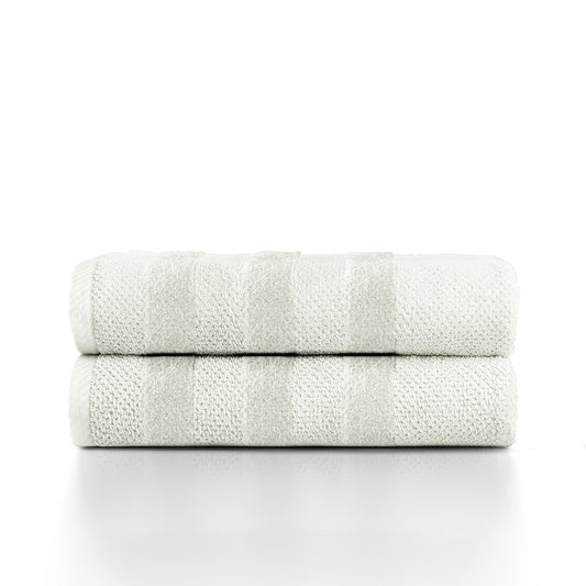 Velour Popcorn Towel Set of 2