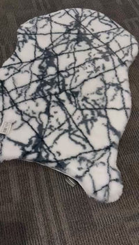 SuperSoft Lines Pattern Skin Imitation Fur Skin/Rug