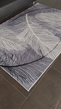 Supersoft Modern Feather Luxury Centerpiece (Rug) (CLEARANCE SALE)