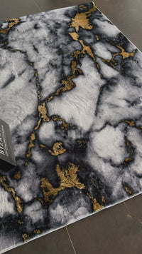 Supersoft Glittering Marble Luxury Centerpiece (Rug) (CLEARANCE SALE)