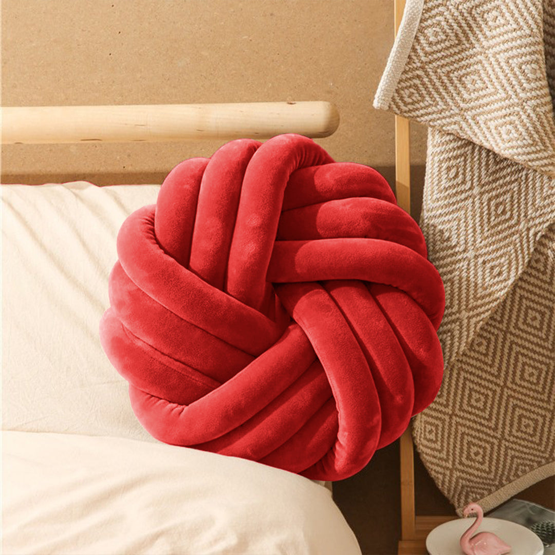 Soft Big Knotted Cushion 33 CM