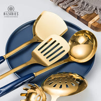 Serving Spoon Set with Stand