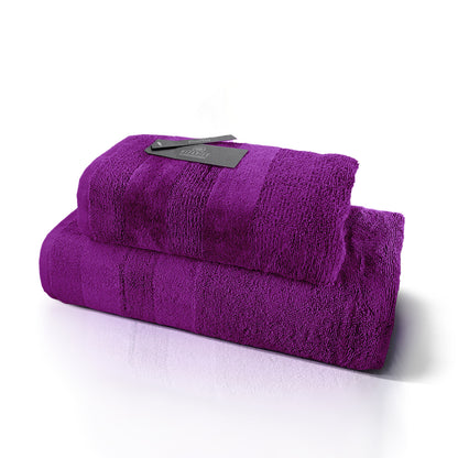 Velour Two Pieces Towel Set (Hand & Bath Towel Set)