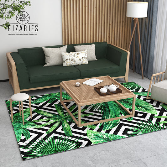 Tropical Geometric Centerpiece (Rug)