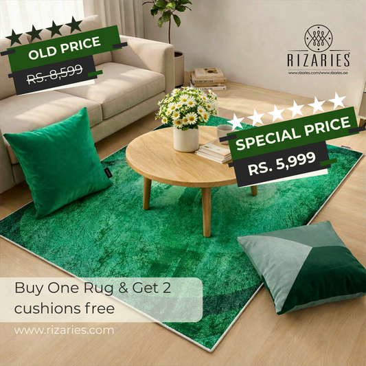 Shades of Green Cozy Living Set