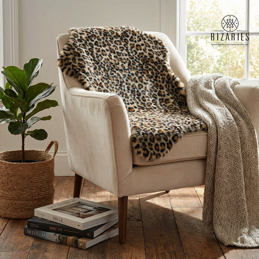 SuperSoft Wild Spots Skin Imitation Fur Skin/Rug